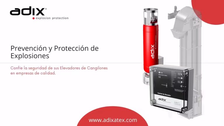 Evaluación de riesgos de explosión en Elevadores de cangilones por Adix